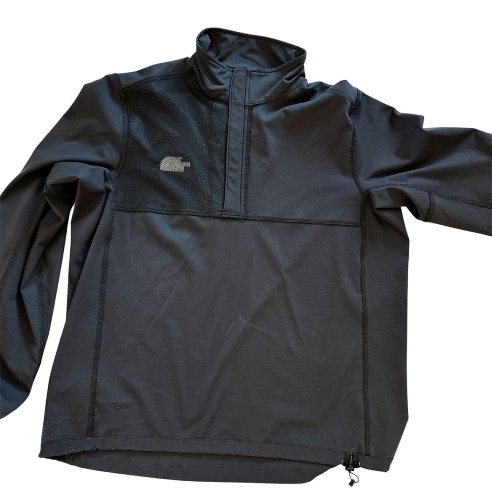 The North Face pullover windbreaker 1/4 zip stand collar hidden chest pocket - Picture 15 of 15
